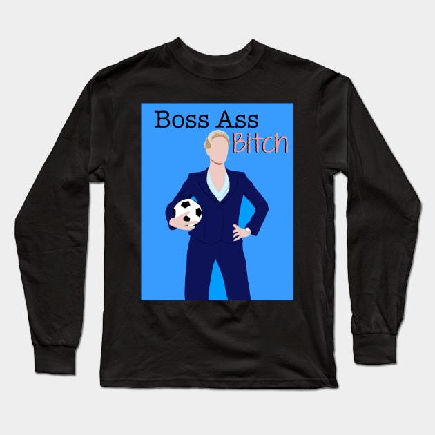 Boss Ass Bitch Long Sleeve T-Shirt by jardakelley